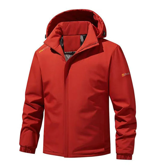 Men's Winter Outdoor Coat Waterproof Windproof Warm Thick Jacket Men Unisex Hiking Camping Skiing Climbing Windbreaker Overcoat
