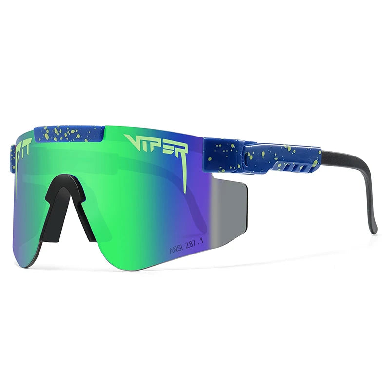 UV400 Cycling Glasses Men Women - Pit Viper Style MTB Outdoor Sport Sunglasses