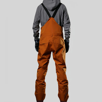 Waterproof Snowboard Sport Pants Winter New Skiing Trousers Men Loose Ski Overalls Outdoor Windproof Snow Strap Pants Clothing