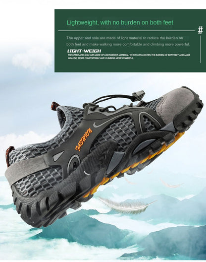 Outdoor  Anti-slip Wear-resistant Shoes for Men Hiking Shoes Jogging Trekking Sneakers Fast Zapatos Outdoor Hombre Invierno