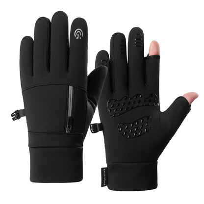 Unisex Winter Touchscreen Gloves Windproof Warm Skiing Outdoor Sports Cycling Fishing Running Snowboarding Anti-Freeze Gloves