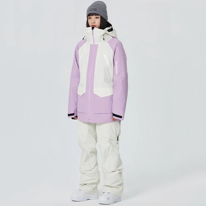 Woman Waterproof Skiing Jackets 2025 New Snowboard Coats Outdoor Sport Male Ski Jacket Men Warm Snowmobile Hooded Zipper Clothes