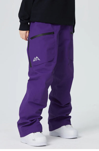 2025 Winter Women Ski Pants Snowfield Windproof Snowboard Sport Trousers Warm Man Loose Overalls New Pro Waterproof Skiing Pants
