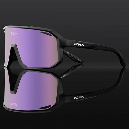 SCVCN Men bicycle Cycling Sunglasses Woman MTB road bike Driving Goggles Outdoor Sports running Glasses UV400 Hiking Eyewear