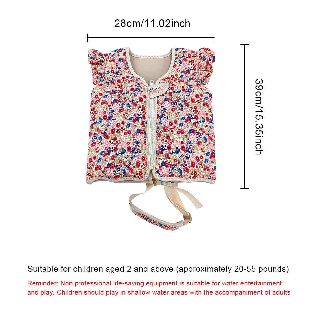 Infant Buoyancy Vest Jacket Cute Three-dimensional Design Child Bathing Swimming Life Float Swim Gear Swimming Pool Accessories