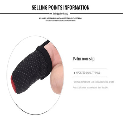 2024New Fishing Gloves Single Finger Protector Outdoor Fishing Single Finger Protector Anti Slip Tool Accessories Outdoor