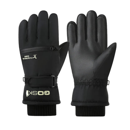 2025 Ski Gloves Warm, Waterproof, Thickened Finger Gloves Winter Ski Board Snow Gloves Men's and Women's Accessories