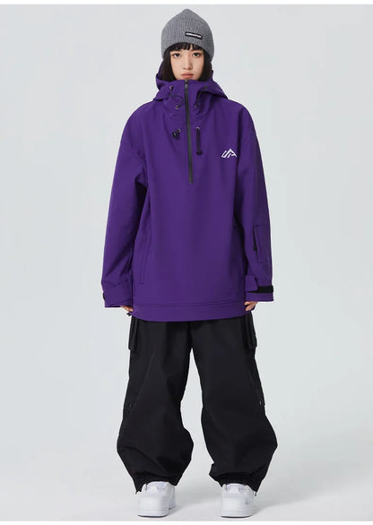 New Couple's Skiing Jackets 2025 Winter Warm Snow Clothes Pro Windproof Woman Ski Sport Hoodies Man Outdoor Snowboard Tracksuit