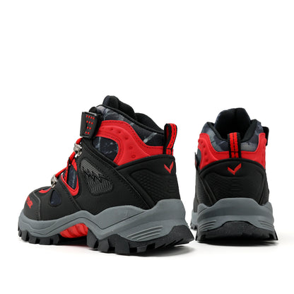 Kids Hiking Boots Boys Girls Outdoor Walking Climbing Sneaker Comfortable Snow Shoes Hiker Boot Antiskid Steel Buckle Sole