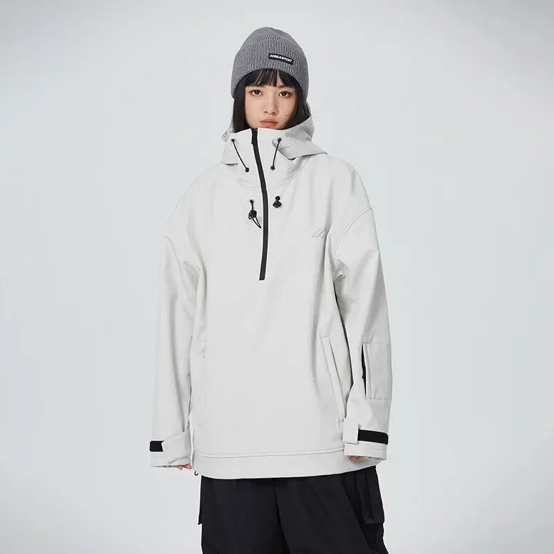 Couple Winter Skiing Jacket 2025 New Warm Snow Clothes Woman Pro Windproof Ski Sport Hoodies Man Outdoor Snowboard Top Tracksuit
