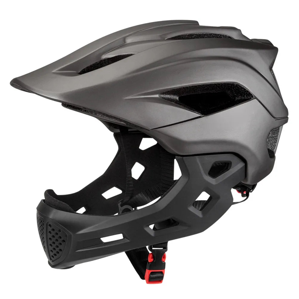 2 in 1 Kids Full Face Bike Helmet | Skateboard Helmet with Detachable Chin Guard Kids Full Face Bike Helmet