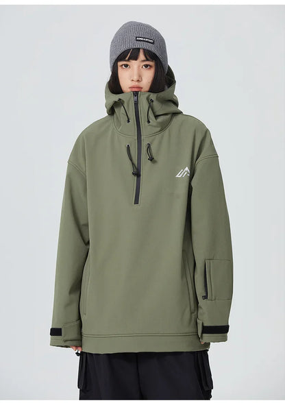 New Couple's Skiing Jackets 2025 Winter Warm Snow Clothes Pro Windproof Woman Ski Sport Hoodies Man Outdoor Snowboard Tracksuit