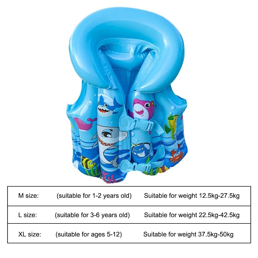 Baby Life Jacket 3D Cute Swimming Vest for Children Buoyancy Floating Vest Swimming Vest Float Child Life Jacket Pool Swimwear