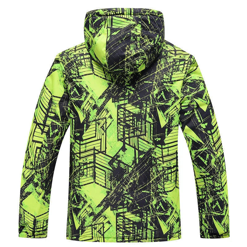 New Men's Snowboarding Ski Jacket Winter Outdoor Warm Windproof Waterproof Breathable Ski Clothes Male Skiing Ski Coat