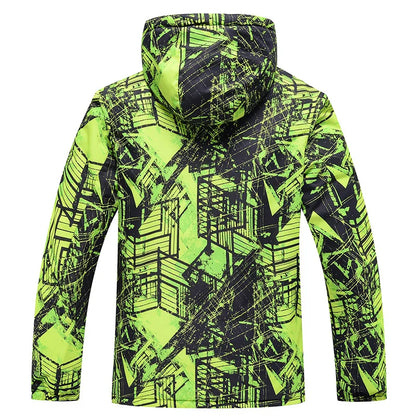 New Men's Snowboarding Ski Jacket Winter Outdoor Warm Windproof Waterproof Breathable Ski Clothes Male Skiing Ski Coat