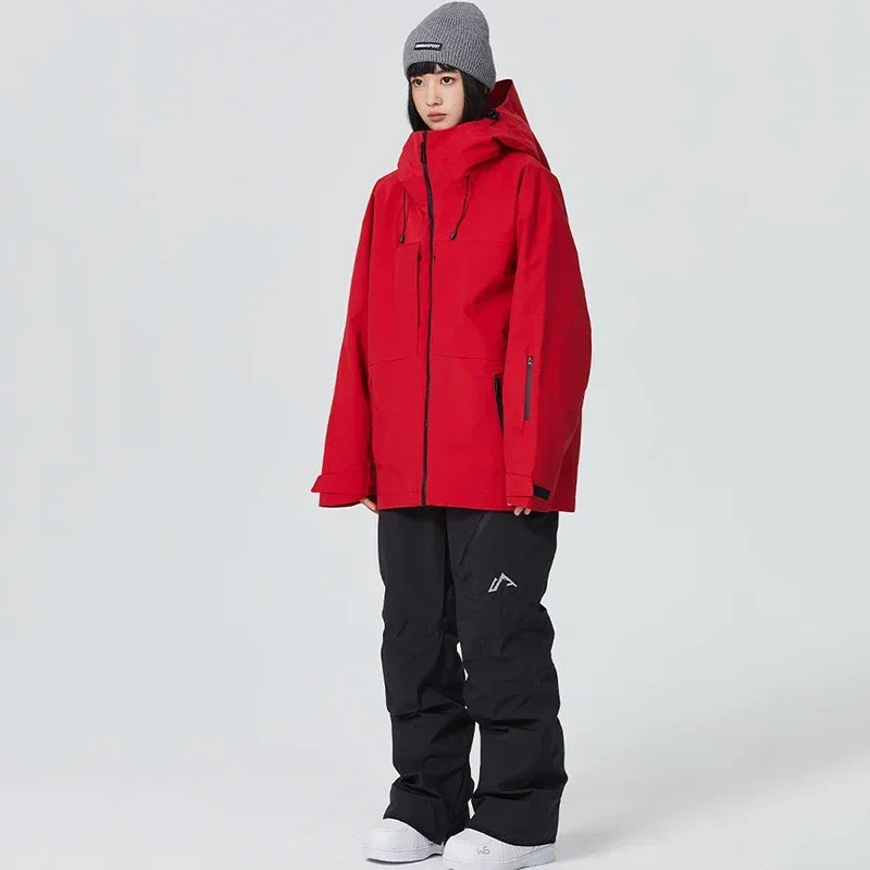 2025 Winter Couple Skiing Jackets New Woman Snowboard Sport Tops Man Warm Skiing Coats Pro 3L Waterproof Windproof Snow Clothes