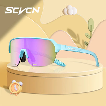 SCVCN Kids Hiking Sunglasses Teenager Sports UV400 Goggles