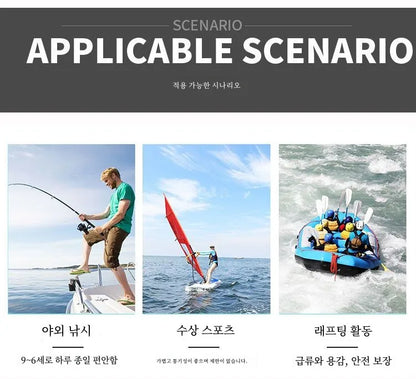 Adult Portable Professional Fishing Vest Manual Automatic Inflatable Fishing Life Jacket Large Buoyancy Life Waist Belt