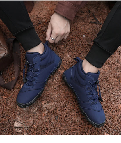 Hiking shoes Pro Non-Slip Waterproof Winter, Winter Barefoot Shoes,  Mens Womens Winter Barefoot