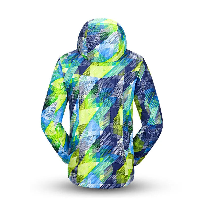 New Men's Ski Hoodie Warm Windproof Waterproof Ski Hoodie Jacket Outdoor Skiing Snowboarding Hoodie Ski Equipment