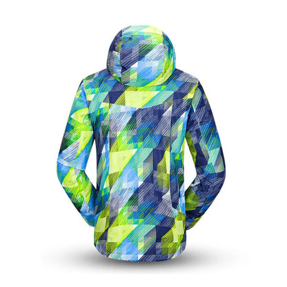 New Men's Ski Hoodie Warm Windproof Waterproof Ski Hoodie Jacket Outdoor Skiing Snowboarding Hoodie Ski Equipment