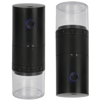 Electric Coffee Grinder 1250mAh Bean Grinding Machine USB Rechargeable Nut Bean Spice Blender Kitchen Gadget Tools