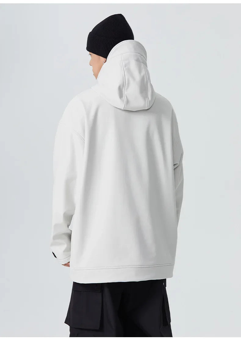 New Couple's Skiing Jackets 2025 Winter Warm Snow Clothes Pro Windproof Woman Ski Sport Hoodies Man Outdoor Snowboard Tracksuit