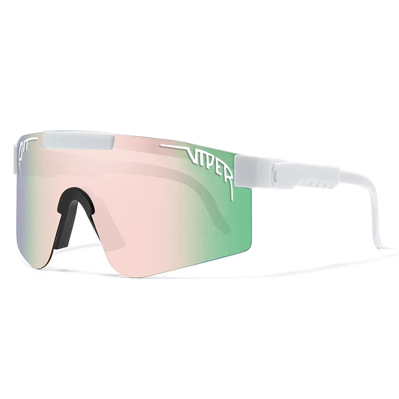 UV400 Cycling Glasses Men Women - Pit Viper Style MTB Outdoor Sport Sunglasses