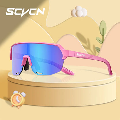 SCVCN Kids Hiking Sunglasses Teenager Sports UV400 Goggles