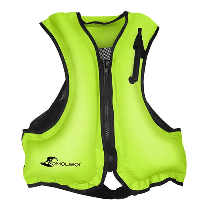 Adult Inflatable Swimming Life Vest Motorboat kayak Boating Fishing Life Jacket Snorkeling Surfing Water Sports Safety Vest
