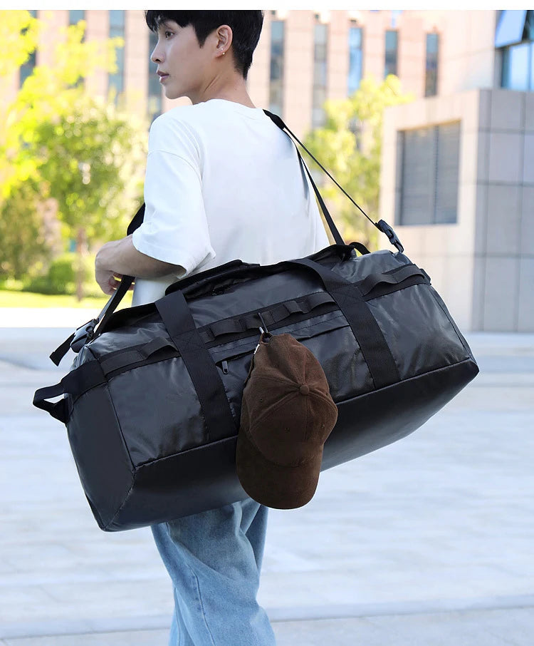 80L Climbing Backpack Sports Fitness Bag Gym Yoga Bags Outdoor Trekking Hiking Camping Rucksack Large Weekend Luggage Schoolbag