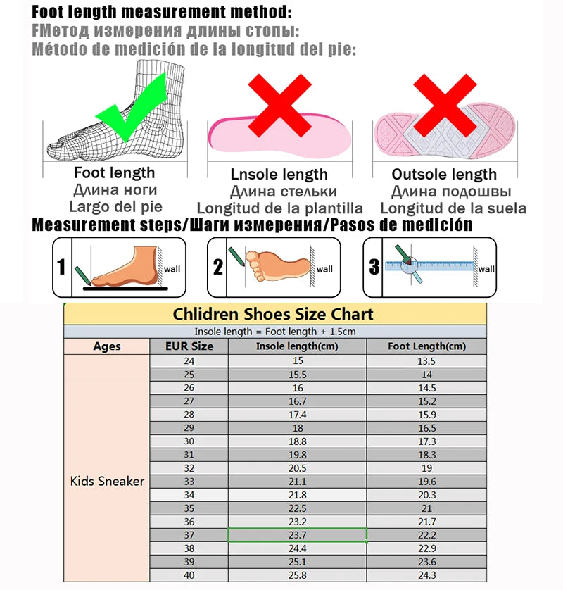 Children's Snow Boots Winter Thikcen Warm Plush Boys Sport Shoes Girls Non-slip Sneakers Student Shoes Kids Outdoor Hiking Boots