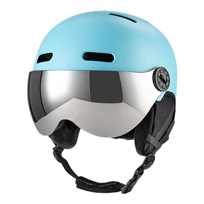 Skiing Helmet Snowboard Helmet With Detachable Glasses Winter Outdoor Sports Ski Helmet Safety Skateboard Skiing Snowboard Snow