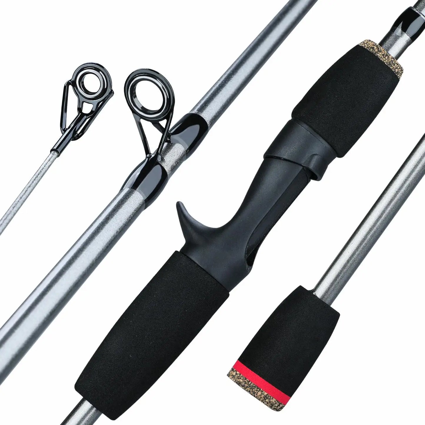 Sougayilang Spinning/Casting Rod 5 Sections Carbon Fiber Ultra Light Carp Fishing Pole Outdoor Sport Stream Fishing Tools/Tackle