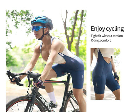 X-Tiger Women Pro Cycling Bib Shorts Summer Laika MTB Road Bicycle Shorts Women's Cycling Suspenders With ST-MULTI cushion