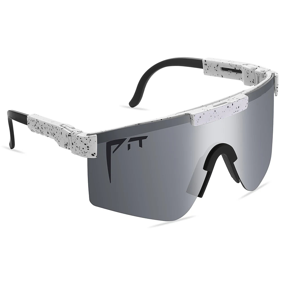 UV400 Cycling Glasses Men Women - Pit Viper Style MTB Outdoor Sport Sunglasses