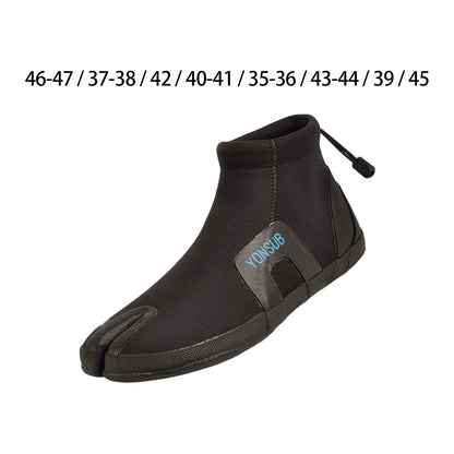 Scuba Snorkeling Dive Boots Wetsuit Booties 3mm Neoprene Diving Boots Surf Boots for Rafting, Windsurfing, Kayak, Drifting