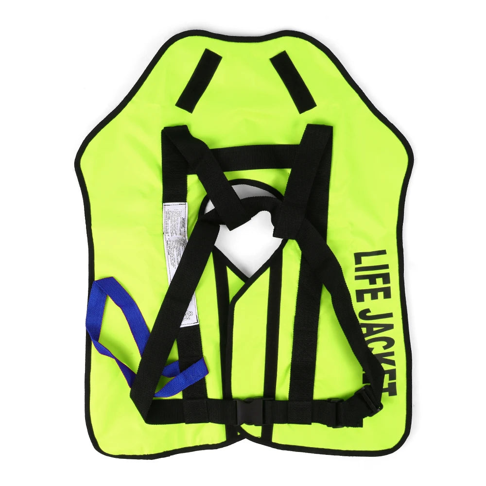 Manual Inflatable Life Jacket Adult Life Vest Water Sports Swimming Fishing Survival Jacket