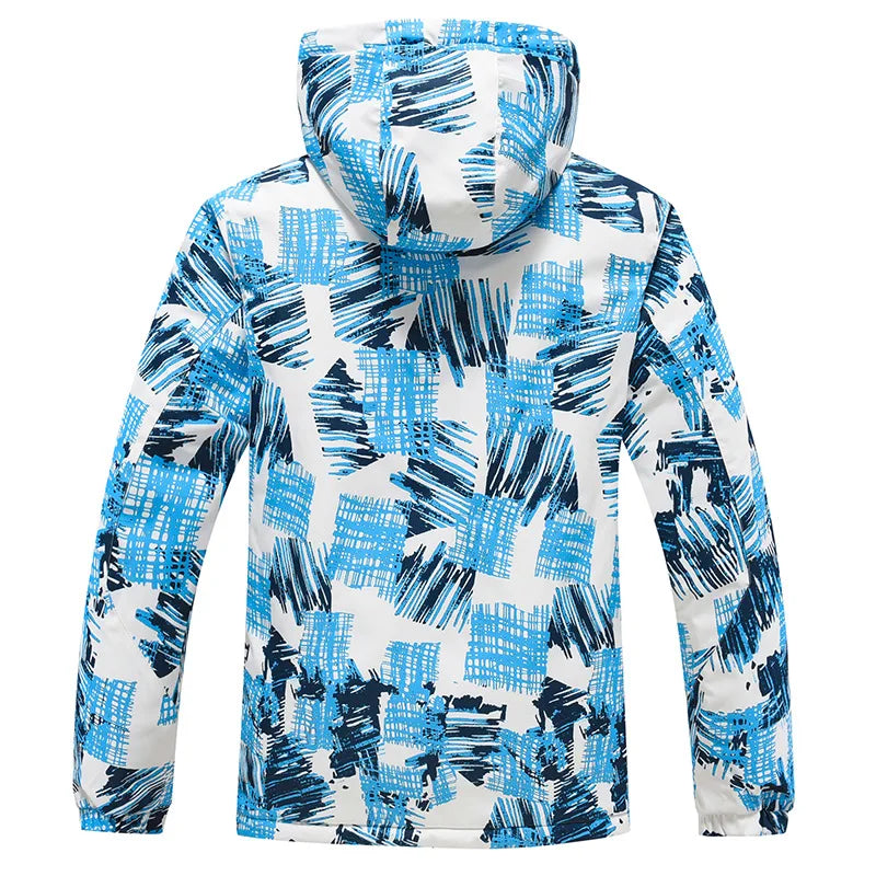 New Male Ski Jacket For Winter Men's Breathable Waterproof Windproof Warm Snowboarding Jacket Outdoor Sports Skiing Tops For Men