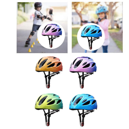 Kids Bike Helmet Head Circumference 52cm-56cm Bicycle Helmet for Outdoor Sports Riding Rock Climbing Bicycling Roller Skating