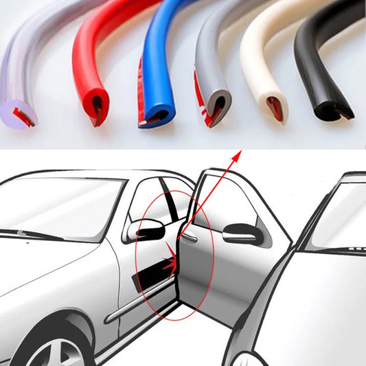 5M Universal Car Door Edge Guards Trim - Protects Your Vehicle from Scratches and Dents