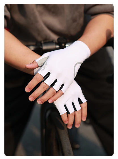 INBIKE 2024 Cycling Gloves Gel Padded for Men Autumn Winter Fleece Road Bike Gloves MTB Full Finger Touchscreen Bike Accessories