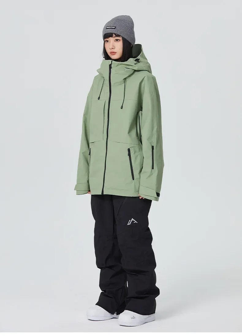 2025 Winter Couple Skiing Jackets New Woman Snowboard Sport Tops Man Warm Skiing Coats Pro 3L Waterproof Windproof Snow Clothes