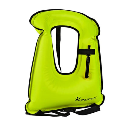 Portable Snorkeling Vest Life Jacket Inflatable Swim Vest Swimming Jackets for Men Women Gear For Outdoor Water Sports Safety