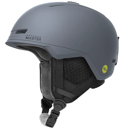 OutdoorMaster Ski Snowboard Helmet  -  MIPS,Adjustable 8 Vents, PC Shell EPS Foam Safety Winter Sports Gear