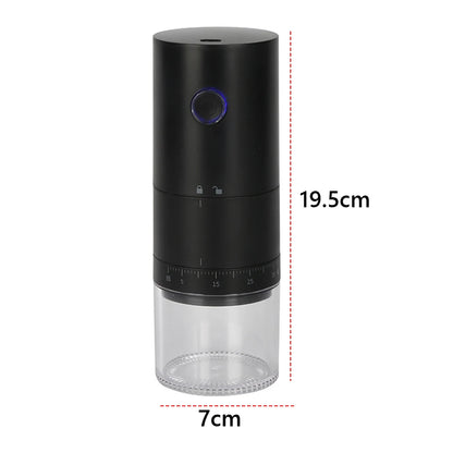 Electric Coffee Grinder 1250mAh Bean Grinding Machine USB Rechargeable Nut Bean Spice Blender Kitchen Gadget Tools