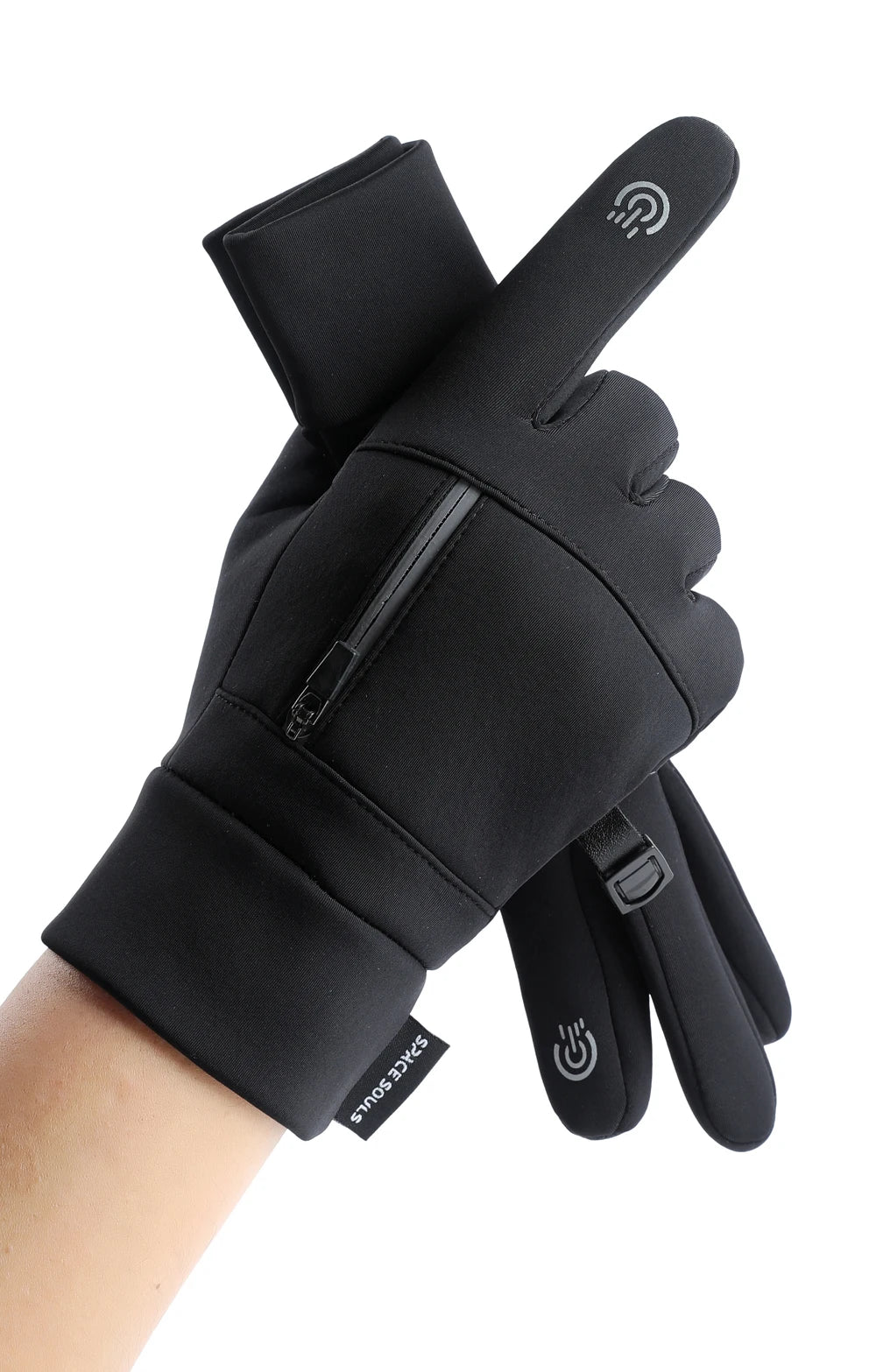 Unisex Winter Touchscreen Gloves Windproof Warm Skiing Outdoor Sports Cycling Fishing Running Snowboarding Anti-Freeze Gloves