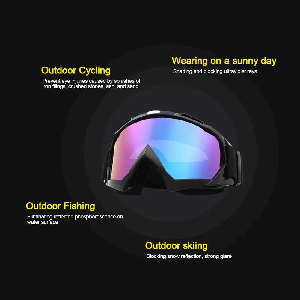 Ski Goggles Anti-Fog Mountain Ski Goggles Snow Snowboard Glass Snowmobile Eyewear Winter Outdoor Sport Ski Cycling Accessories