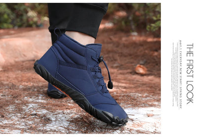 Hiking shoes Pro Non-Slip Waterproof Winter, Winter Barefoot Shoes,  Mens Womens Winter Barefoot