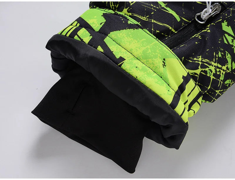 New Men's Snowboarding Ski Jacket Winter Outdoor Warm Windproof Waterproof Breathable Ski Clothes Male Skiing Ski Coat